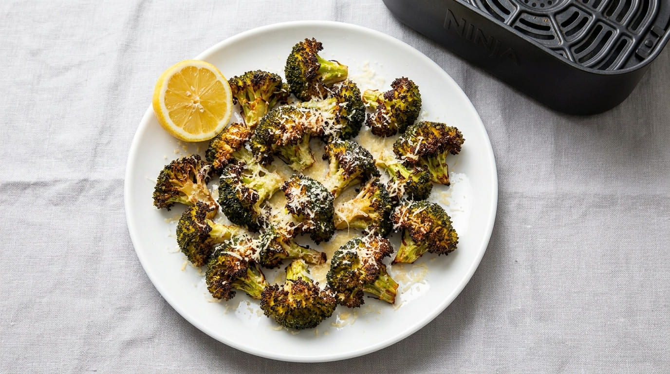Air Fryer Broccoli — Crispy and Perfect