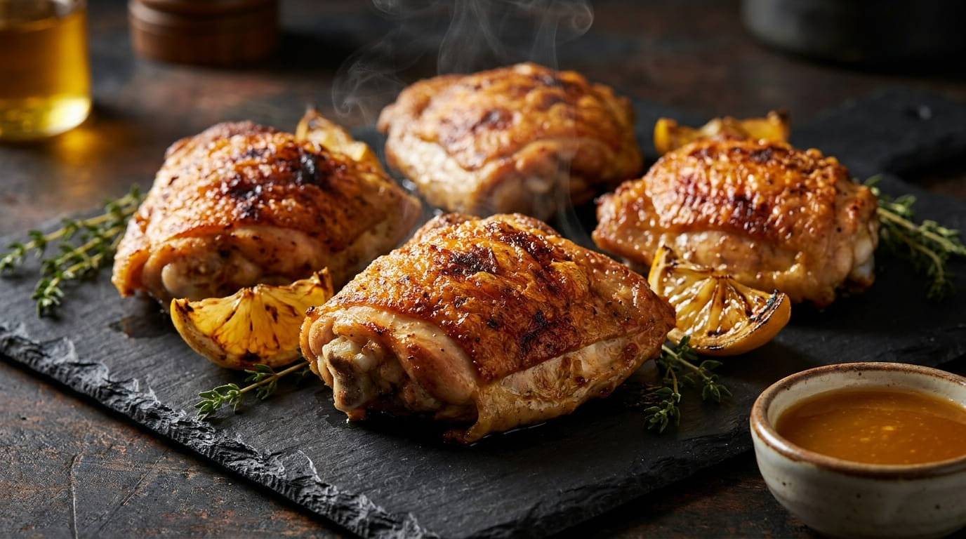 Crispy Air Fryer Chicken Thighs