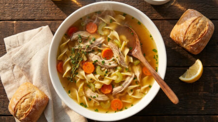 Easy One Pot Chicken Noodle Soup