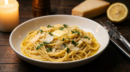 15-Minute Garlic Butter Pasta
